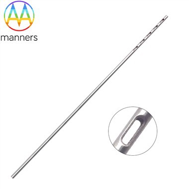 Tub Luer Lock din oțel inoxidabil cu orificiu lateral