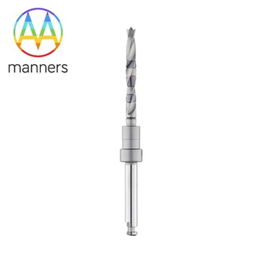 Burghiu pilot pentru implant, Ø 2,2 mm-Oțel inoxidabil